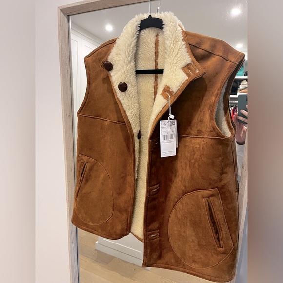 Mango Reversible Vest Size S/M - Picture 5 of 12